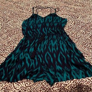 Purple and green romper!